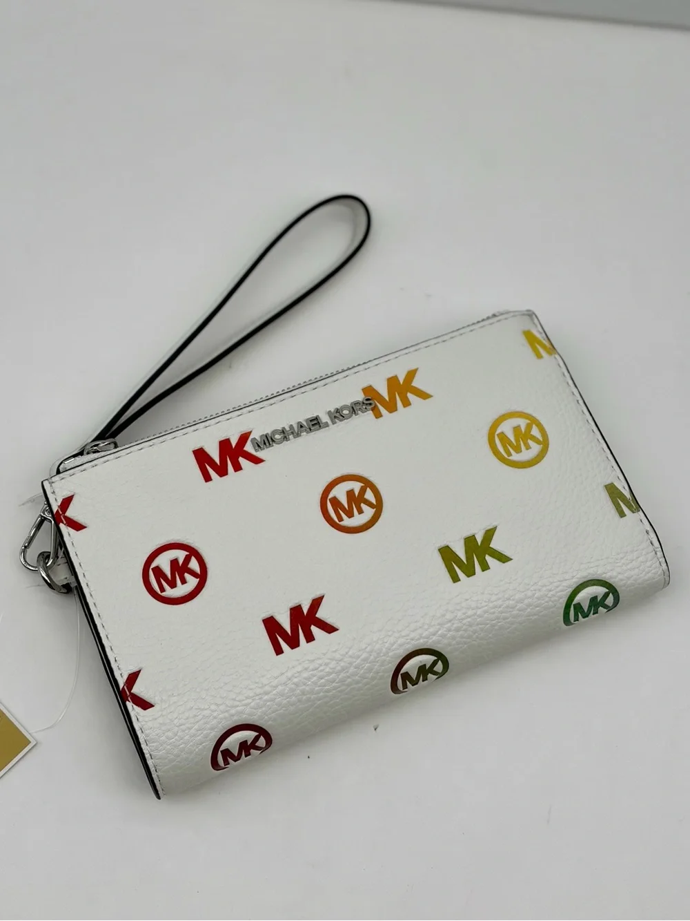 MICHAEL KORS Jet Set Travel Large Double Zip Wallet Wristlet